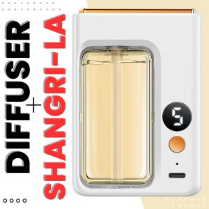 Rechargeable Air Freshener & Essential Oil Diffuser | Aromatherapy Fragrance Machine for Home & Office Flash Hardware