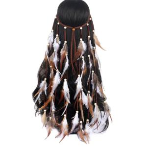 Boho hairband Lady headpiece cho trang trí tóc dài đạo cụ chụp ảnh kỳ nghỉ tiệc bãi biển lễ hội âm nhạc