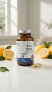 ORZAX Ocean Ultimate Fish Oil 1200mg 1050mg Omega 3 IFOS 5 Star Triglyceride Heart Brain 30 Softgels