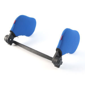KL Sleeping Headrest Washable Fabric For Traveling Car Seat Pillow Children Adult Travel Supplies Rotary 45°90°180° Blue Black