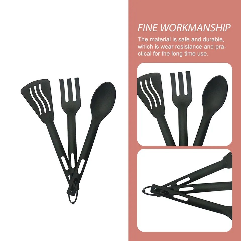 Set di 3 mini spatole in stile Ikea, pratici utensili da cucina per la casa.
_voghion.com