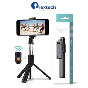 Gậy livestresm JC-18H quay tik tok quay video chụp ảnh Gậy chụp ảnh tự sướng 3 chân có đèn led Tripod điện thoại kiêm giá đỡ điện thoại livestream