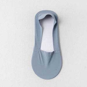 🔥[LOCAL STOCK]NEW Breathable Ice Silk Socks Women  Cotton Non-slip Seamless Invisible Boat Socks Invisible Socks Women