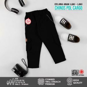 Celana Chino Panjang Anak Cargo Anak Anak Laki-Laki (Anak Tanggung)