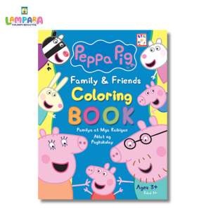 Peppa Pig Family and Friends Coloring Book