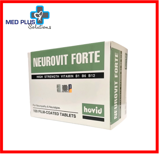 Neurovit Forte Vitamin B1 B6 B12 tablets 100's (Exp 1/2025) Lazada