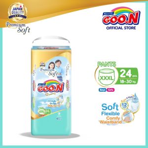 GOO.N Premium Soft Mommy Kiss Diaper Pants 24s (XXX-Large)