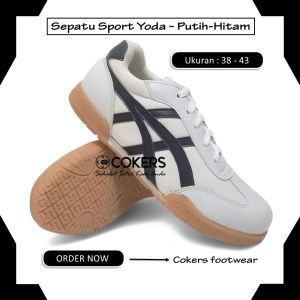 YODA - PTH-HTM Sepatu Sneakers Olahraga Sport Pria Dewasa Bulutangkis Joging Lari Runing Badminton