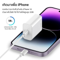 [ใช้คูปอง ลดเหลือ 269 บ.] CukTech HA716C / HA716T 20W GaN หัวชาร์จสำหรับ iPhone รองรับเทคโนโลยี PD ระบบความปลอดภัยถึง 7 ชั้น -2Y. 