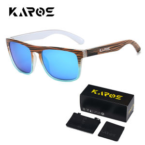 KAROS Sunglasses For Women Fashion Vintage Square polarized Sunglasses Fishing Driving UV400 protection Eyewear YZ2036WB