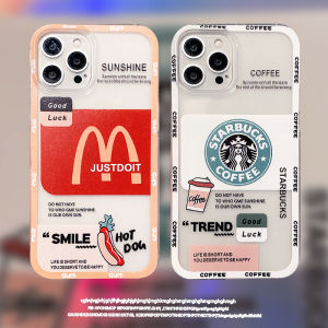 Phone Casing for OPPO A6x A6 Pro A6Pro 5G New Fashion Coffee Drink Pattern Shockproof Clear Silicone Soft Case for OPPO A6 Pro A6x 5G Phone Casing Cover