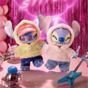 Lilo and Stitch GenZ Street Series Vinyl Doll Disney Anime Cartoon Kawaii Decorative Pendant Fashion Doll Childrens Toy Gift