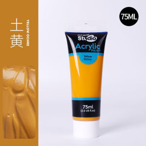 Mont Marte Acrylic Colour Paint 75ml Rich Colors DIY Hand Painted Wall painting Textile Pigment Art Supplies