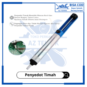 Alat Penyedot Timah Solder Sucker Sedotan Timah Kecil Pump Soft Handle Anti-Slip 188 cm x 2 cm