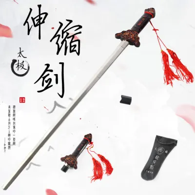 Kiếm rút tập dưỡng sinh làm ảo thuật Kiếm cổ trang cosplay đạo cụ chụp ảnh