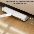 Long Handle Retractable Tear-off Sticky Paper Roller Floor Sticky Hair Carpet with Dust Sticky Hair Roller Sticky. 