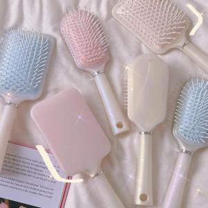Fluffy Curling Air Cushion Comb Anti Static Massage Hair Brush Curly Detangle Hair Brush Women Hairdressing Hair Styling Comb H260729