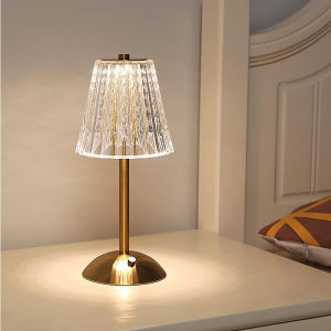 Table Lamp Decor Portable Rechargeable LED Night Lights Dimmable Touch Sensor Control Lighting For Bedroom Bedside Light