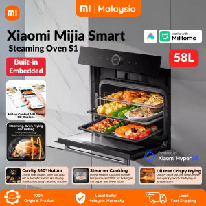 Xiaomi Mijia Embedded Smart Steaming Oven S1 58L Baking Steaming Roaster Grilling Frying Air Fryer Built-in App Control MQR01RM