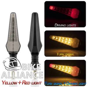 ✔READY STOCK✔ RUNNING MODE SWORD TYPE LED TURNING LIGHT UNIVERSAL Y15ZR Y15 Y125Z RS150 RS150R WAVE EX5 LC135 BENELLI