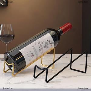 [COD] jiameitan ชั้นวางขวดไวน์ชั้นวางขวดไวน์ชั้นวางจัดแสดงไวน์ที่บ้านแบบเรียบง่าย1แพ็ค