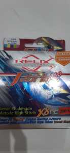Benang Tali Pancing Senar PE JABRIK HS X8 200m by Relix Nusantara Free Leader Samar