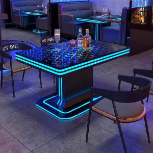 Bàn Bar Hiệu Ứng Phát Sáng Cao Cấp Và Sang Trọng Cho Club Và Quán Cà Phê