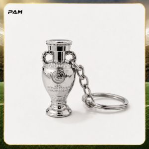 Mini Bola Sepak Keychain Trophy Pendant Beg Sekolah Kunci Kereta World Cup Inspired Souvenir Birthday