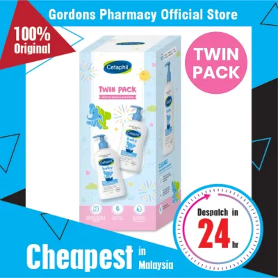 Cetaphil Baby Gentle Wash & Shampoo 400ml Twin Pack