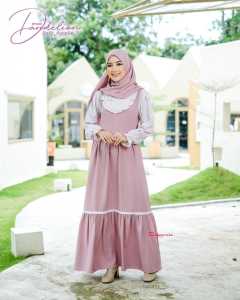 GAMIS DANDELION 2 DRESS ZABANNIA GAMIS MOTIF WANITA TERBARU