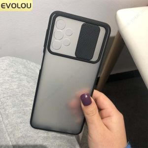 Samsung A52 / A52s / A72 SOFT CASE MACARON SLIDE CAMERA PLUS SLOT CARD HOLDER - PGC SHOP