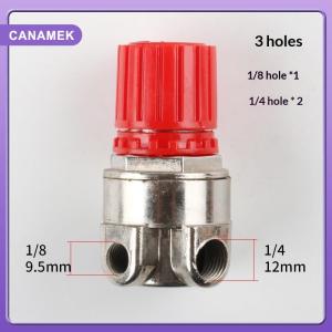 【CANAMEK】 Aquarium Air Pump Parts High Accuracy 3 Holes 4 Holes Valve Pressure Regulator for Precise Control