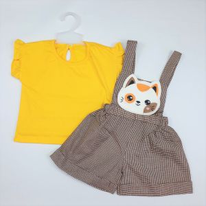 Setelan Baju Anak Perempuan & Baju Kodok Anak Perempuan 1 Tahun 734