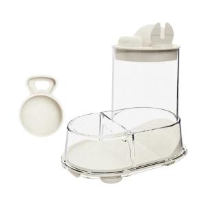 Large Capacity Automatic Hamster Feeder Plastic Clear Dish Bowl Dispenser For Easy Monitoring And Easy Feeding