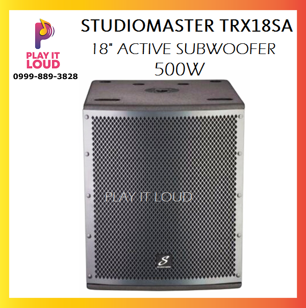 Studiomaster sales subwoofer 18