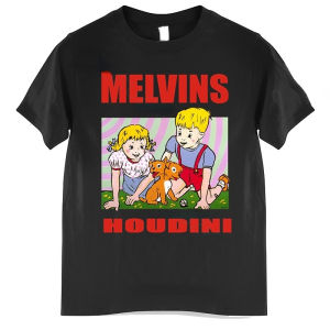 Melvins Houdini Sludge Metal Stoner Rock Retro TShirt Funny Graphic T Shirts Men Clothing Shirts for Women Ropa Hombre Camisetas