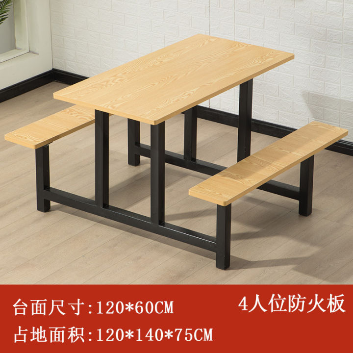 Stainless Steel Dining Table School Student Canteen Resturant Table ...
