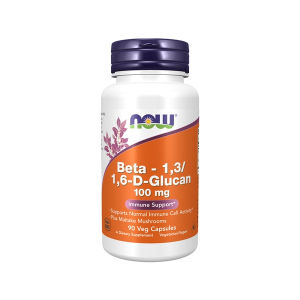 Now Beta -13/16-D - Glucan 100mg Viên uống tăng cường khả năng miễn dịch ngăn ngừa ung thư - ✔ Hỗ trợ hoạt động khỏe mạnh của hệ miễn dịch  ✔ Bổ sung Beta Glucan từ nấm men & nấm Maitake  ✔ Phù hợp cho người cần tăng cường sức khỏe tổng thể