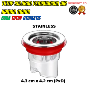 Penghilang bau kamar mandi Strainer Automatic Solusi Bau Hewan tikus kecoa masuk Tutup Saluran Air