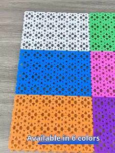 Floor Cage Candy Colored Mats Mat Matting Spliciting Plastic for Bunny Rabbit Cat Dog