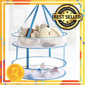 Jemuran Jaring 2 Tingkat - Jaring Jemuran Boneka Baju Kaos Kaki 2 Tingkat by Einstein-Store