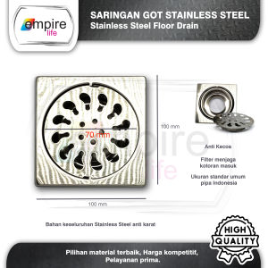 Saringan Got Stainless / Saringan Got Kamar Mandi
