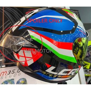 GIVI M35.0 SCUDO HELMETS SPOILER ONLY NOT HELMET (CLEAR/ SMOKE/ BLACK) FIRST NEW AT MARKET