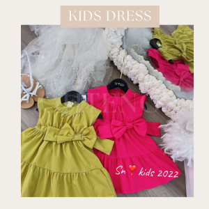 Baby and Toddler Girl Summer Dress 6M-9Y Readystock Malaysia