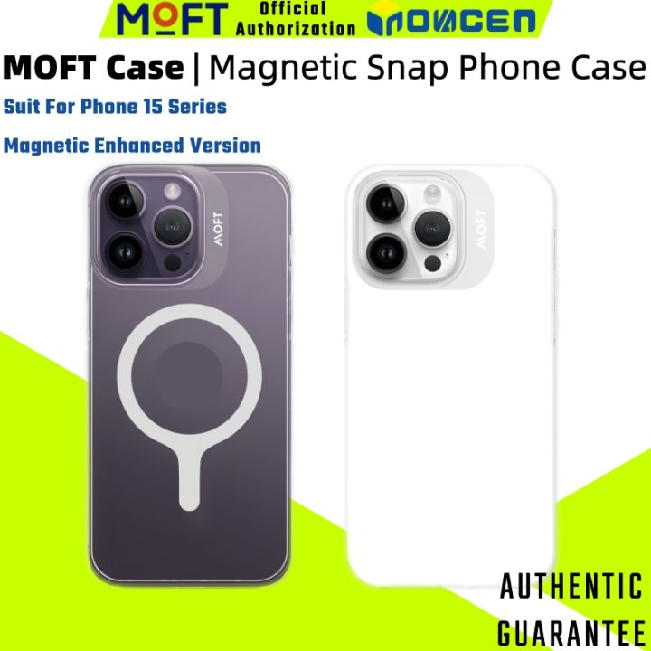 MOFT Snap Case MagSafe Enhanced For Phone 15 Plus 15Pro Max Series Mag