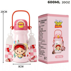 Disney Toy Story Insulated Cup 600ml 5 Layer Vacuum Technology 316L Stainless Steel Leakproof Triple Drink Bottle- HoneyLion