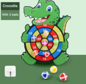 Educational Games Dart Board Baby Toy Stickey Ball Dart Indoor Sports Child Montessori Games for Children 3 to 7 Years