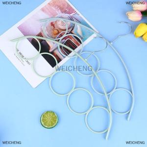 [COD] WEICHENG 1 chiếc móc treo khăn quàng cổ bằng nhựa Móc treo khăn quàng cổ vòng tròn