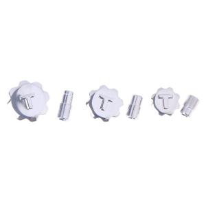 YAFEN 1Set Metal Watch Crown Replacement For T035.407 T035.210 T035.617 T035.428 Watch Crown Repair Parts