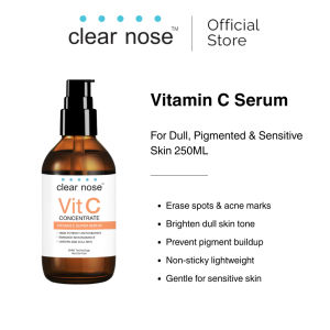 Clear Nose Vitamin C Concentrate Super Serum 120ml 5-Type Vitamin C + E Ferulic Orange Extract Brightening Antioxidant Serum